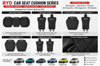 BYD car seat cushion and backrest cushion set for Sealion 7 ATTO 3 Han Song Plus Seagull V2L and Dolphin