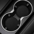 BYD Carbon Fiber Cup Holder Coaster Set for Center Console Cup Holders