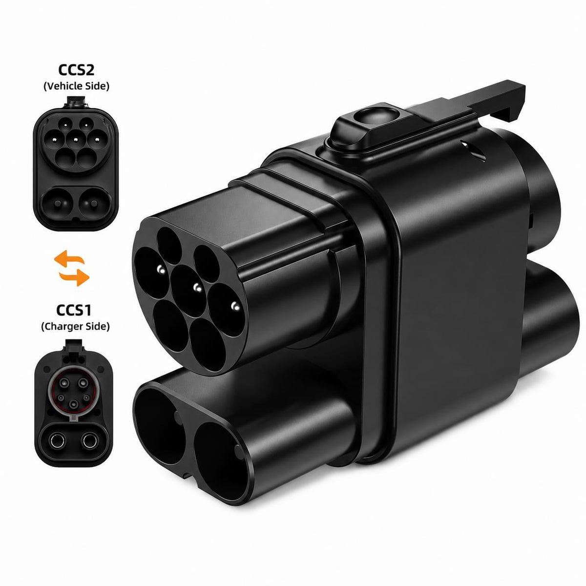 BYD CCS2 to CCS1 DC Fast Charging Adapter | Compatible with Atto 3, Dolphin, Seal, Sealion 6, Sealion 7, Shark 6 & More