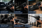 110000RPM Cordless Turbo Jet Air Blower for BYD Cars with 4-Speed Electric Air Duster and LED Battery Display