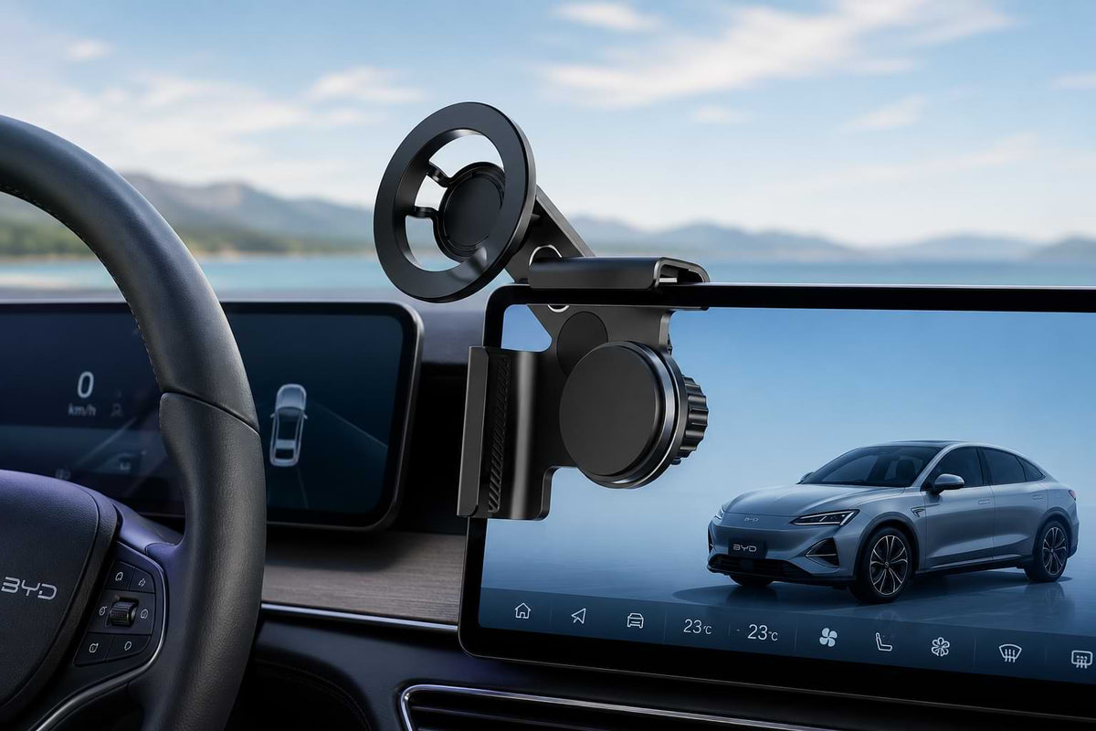 BYD Magnetic Phone Mount Series with Wireless Charging Options