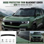 BYD Denza B8 2025+ Hood Protector Trim Blackout Cover Installed