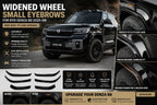 BYD Denza B8 2025+ widened wheel eyebrows gloss black wide body exterior