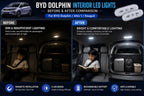BYD Dolphin Roof LED Reading Lights for Rear Seat & Trunk | Fits Atto 1
