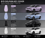BYD Dolphin Key Cover | Premium Full Protective Car Key Shell