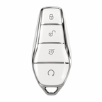 BYD Dolphin white TPU Smart Key Cover