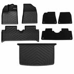 BYD Dolphin LHD Double Layer Floor Mats & Trunk Mat Set – Waterproof All-Weather TPE (2021–2025)