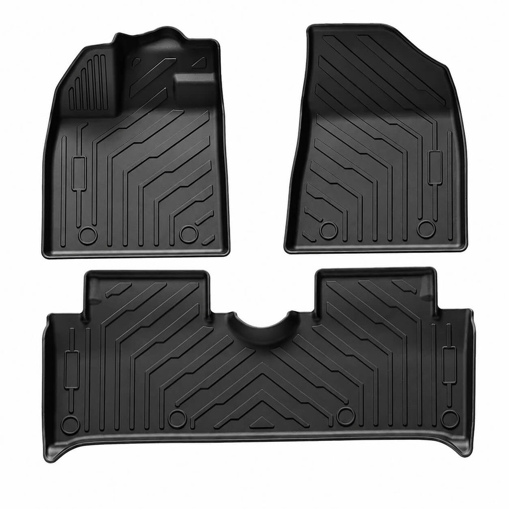 BYD Dolphin LHD Single Layer TPE Floor Mats – Custom All-Weather Set (2021–2025)