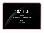 BYD DOLPHIN & SURF Screen Protector Silicone Navigation Display Cover