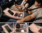 BYD Interior Family Travel with Mobile Phone and Center Tray Accessories