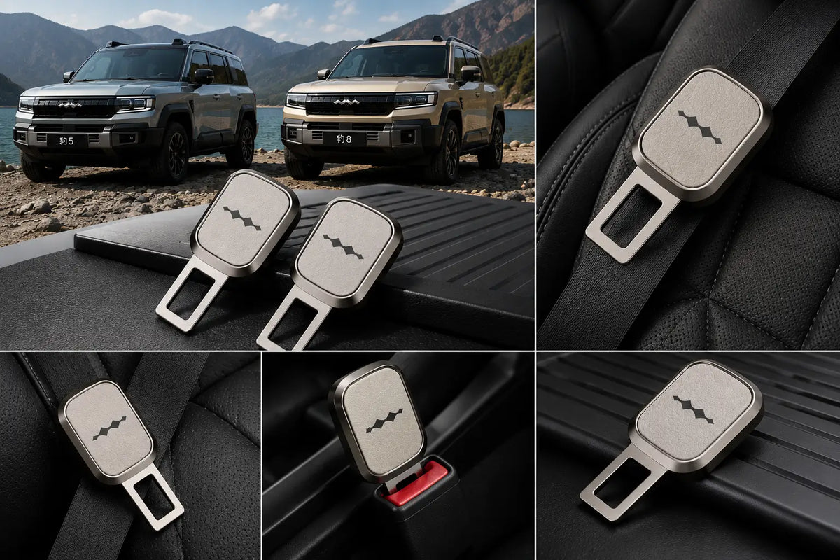 BYD Formula Leopard 5 & 8 Seat Belt Buckle Clip | Premium Interior Upgrade