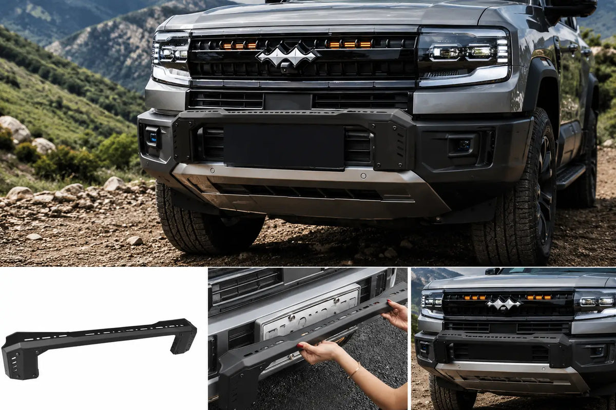 BYD Leopard 5 (2025) Front Competition Bumper | LED Spotlight Mount Bracket