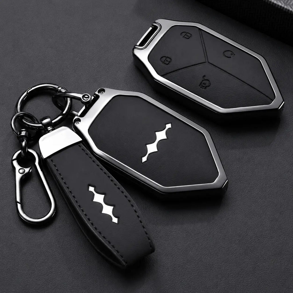 BYD Leopard 5 & Leopard 8 Smart Key Case | Premium Key Fob Cover with Keychain
