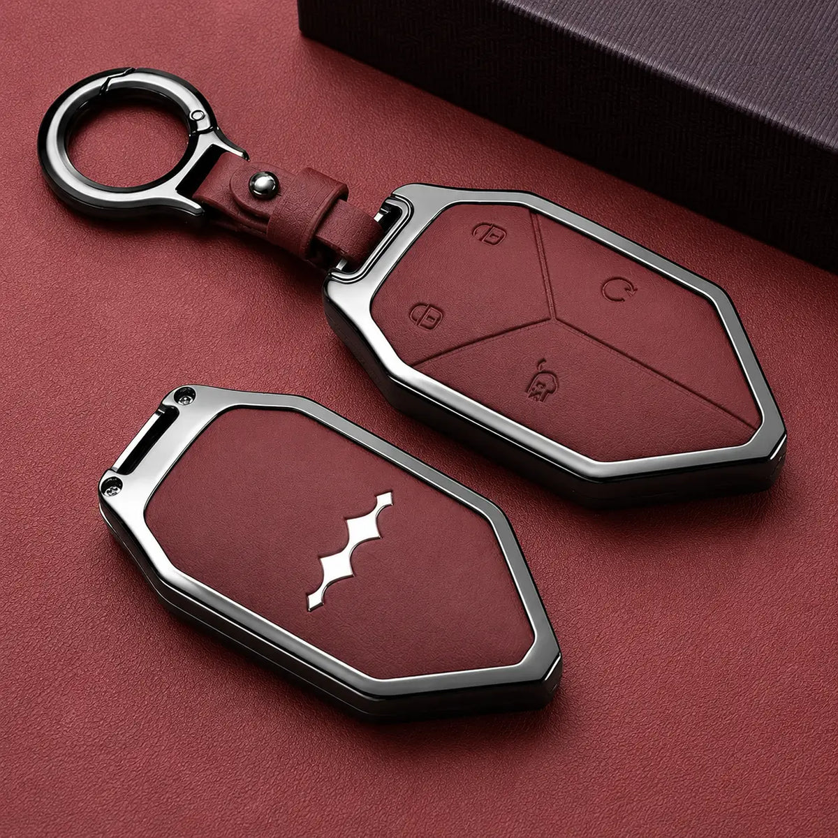 BYD Leopard 5 & Leopard 8 Smart Key Case | Premium Key Fob Cover with Keychain