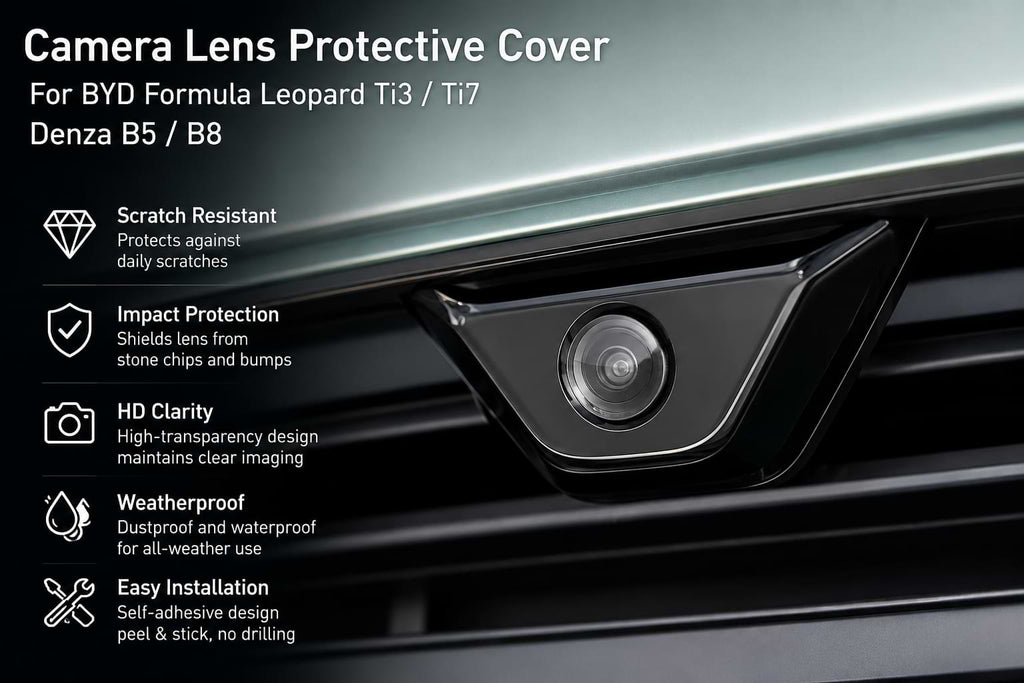 BYD Formula Leopard Ti3 Ti7 Denza B5 B8 Camera Lens Protective Cover Scratch-Resistant Guard