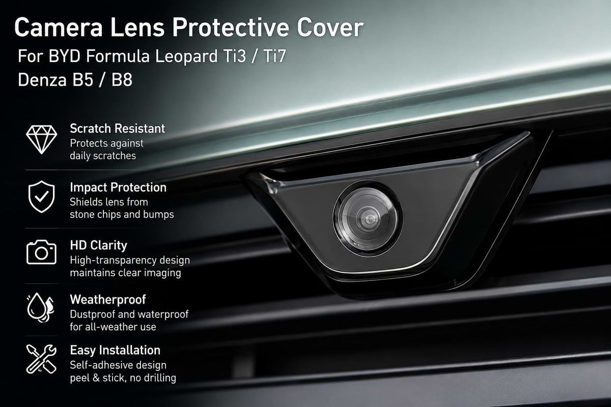 BYD Formula Leopard Ti3 Ti7 Denza B5 B8 Camera Lens Protective Cover Scratch-Resistant Guard