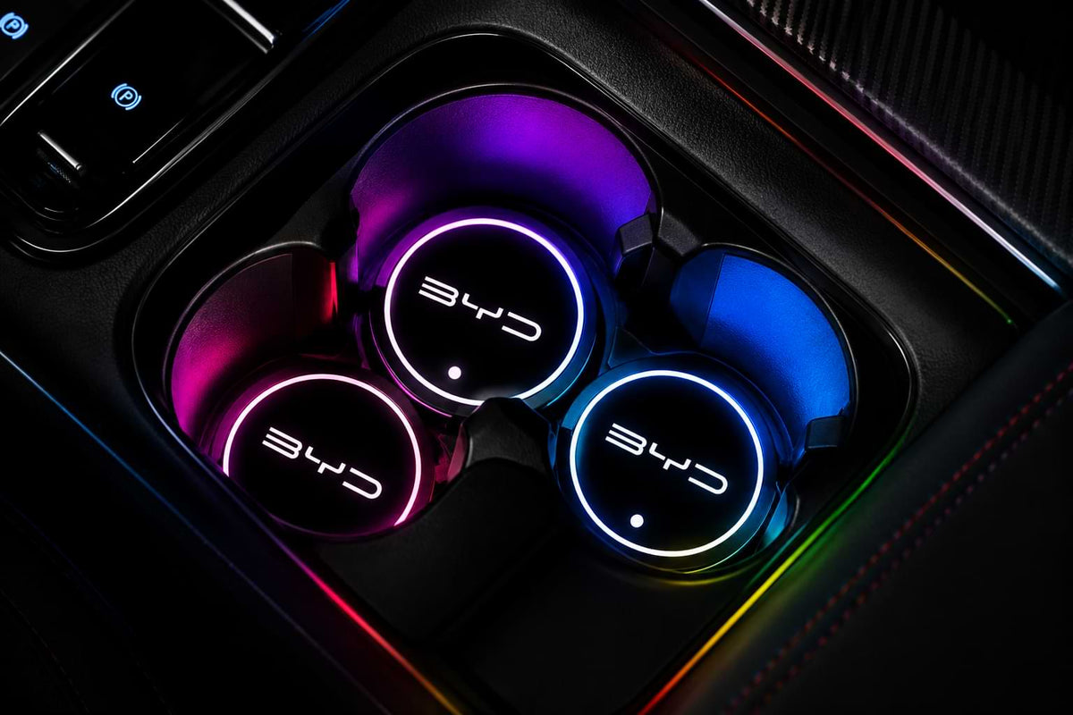 BYD LED Smart Cup Holder Coaster