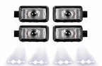 4PCS BYD LED Door Logo Projector Lights for Atto 3, Seal, Dolphin, Shark 6, Sealion 6