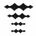 BYD Leopard 5 Front and Rear Logo Cover Black Carbon Trim 2023-2025