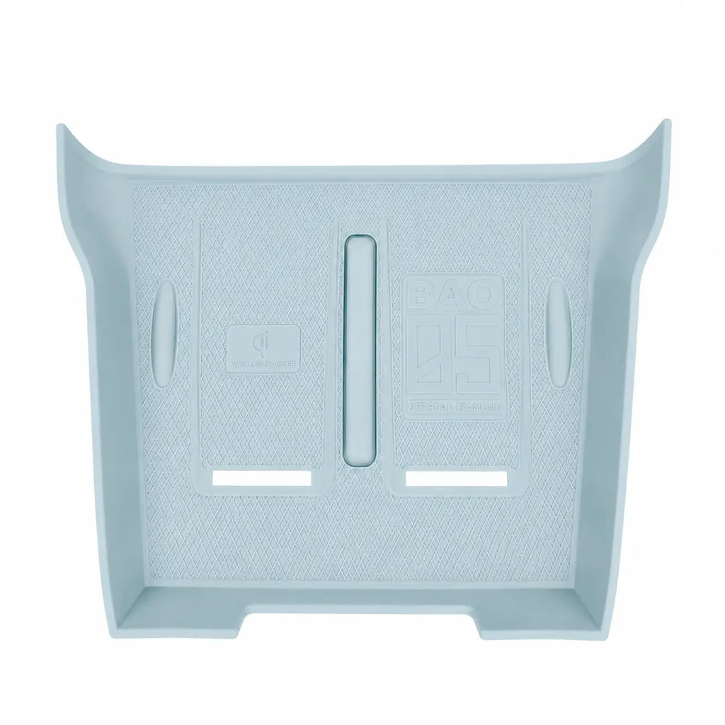 BYD Leopard 5 2025 Wireless Charging Silicone Pad for Center Console green