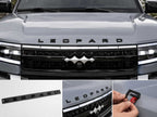 BYD Leopard 5 Auto Hood Lettering Stickers Piano Black Front Bonnet Emblem Badge