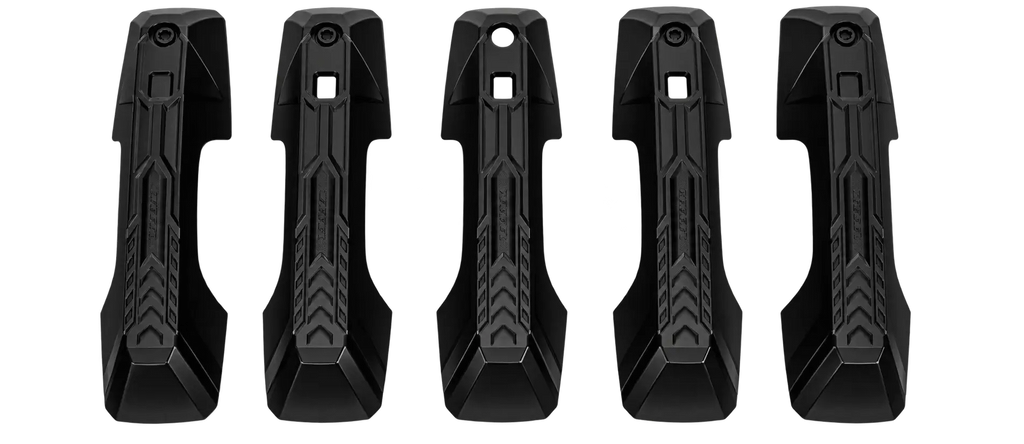 5PCS Black Door Handle Cover Trim for BYD Leopard 5 Denza B5