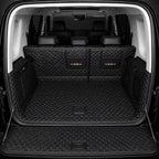 BYD Leopard 5 Denza B5 Full Coverage Leather Trunk Mat Cargo Liner black