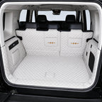 BYD Leopard 5 Denza B5 Full Coverage Leather Trunk Mat Cargo Liner gray