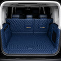 BYD Leopard 5 Denza B5 Full Coverage Leather Trunk Mat Cargo Liner blue