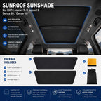 Car Sunroof Sunshade for BYD Leopard 5 and Leopard 8 Electrostatic Adsorption Roof Sunscreen Curtain