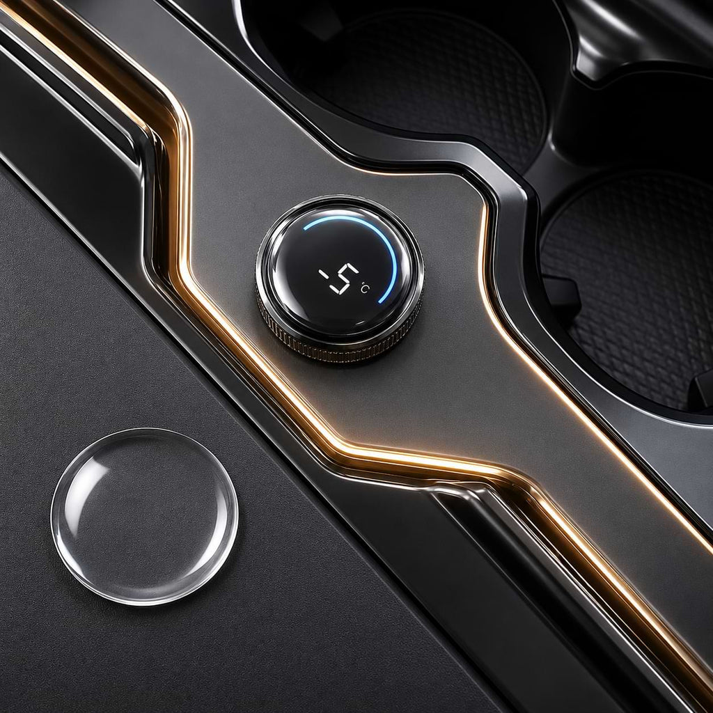 BYD Leopard 5 Refrigerator Control Button Protective Sticker for Center Console Refrigerator Button