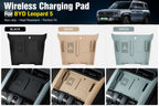 BYD Leopard 5 Wireless Charging Pad in Blue Yellow and Green