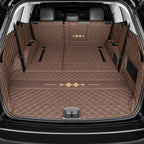 BYD Leopard 8 2024 2025 Black Leather Trunk Mat Full Surround Waterproof Liner coffee