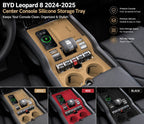 BYD Leopard 8 2024 2025 Center Console Silicone Storage Tray