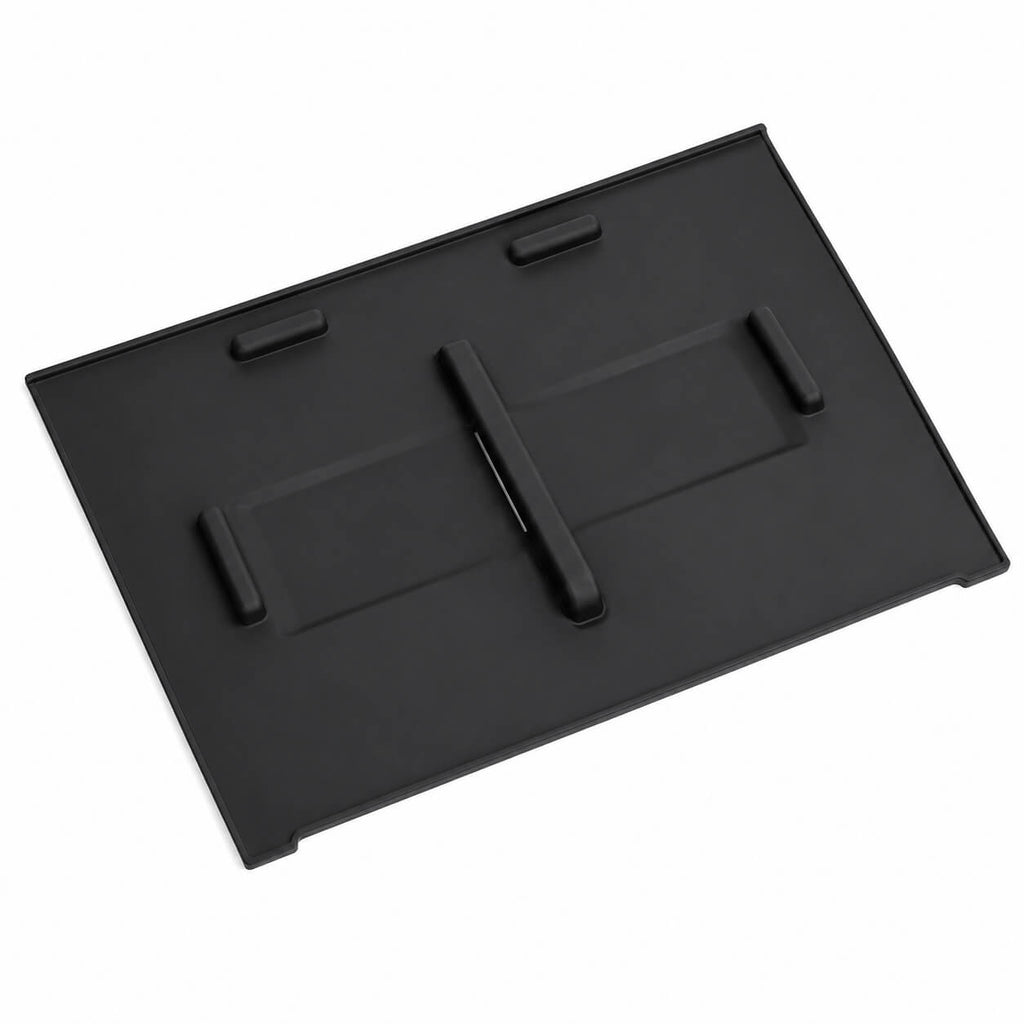 Beige silicone central control wireless charging pad for BYD Leopard 8 center console, custom-fit anti-slip interior accessory.