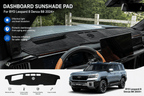 BYD Leopard 8 Denza B8 2024+ dashboard sunshade pad installed