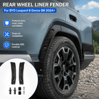 BYD Leopard 8 Denza B8 2024+ rear wheel liner fender installed