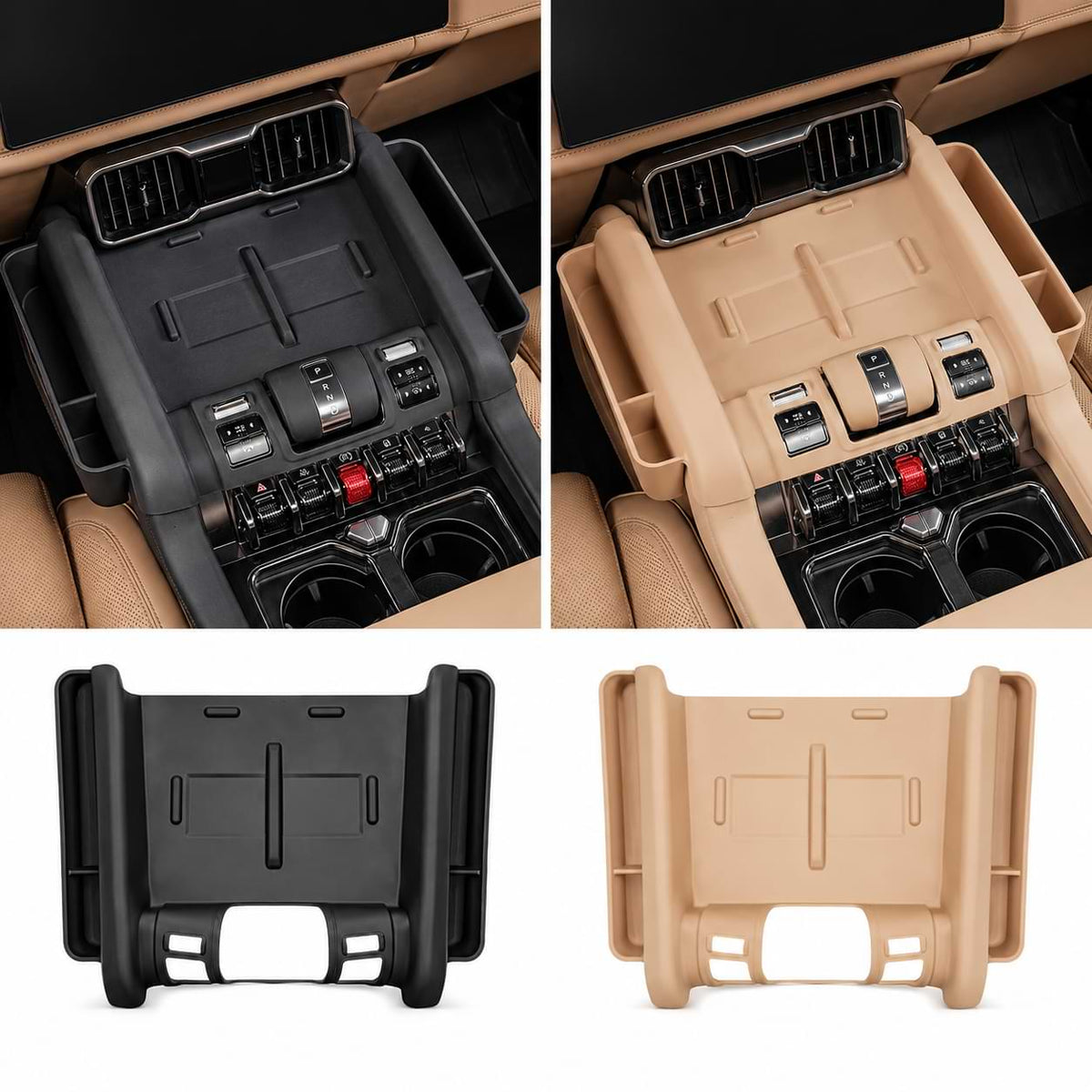 BYD Leopard 8 & Denza B8 Wireless Charging Pad Storage Box | Center Console Organizer 2024+