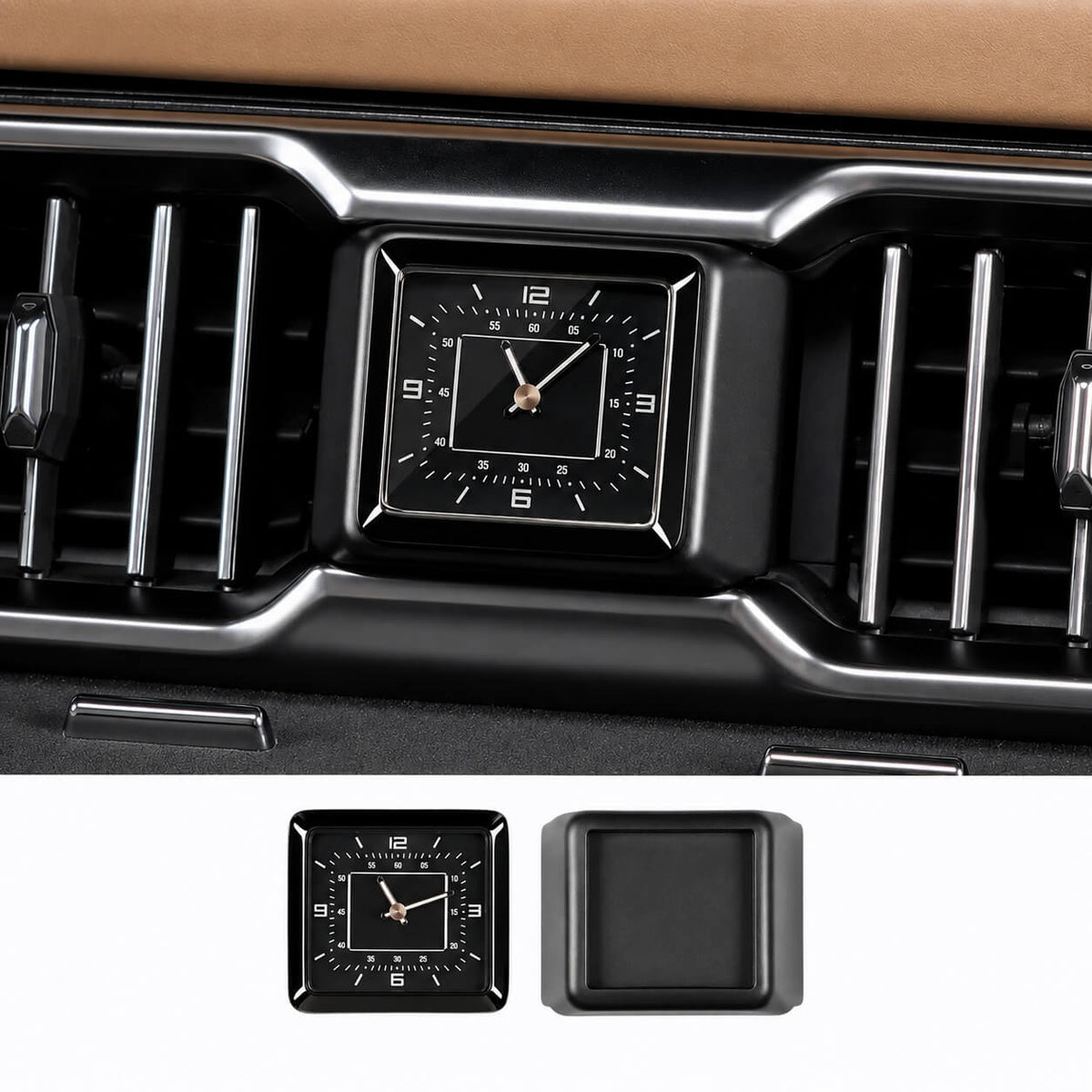 BYD Leopard 8 Denza B8 central quartz clock and air vent interior upgrade
