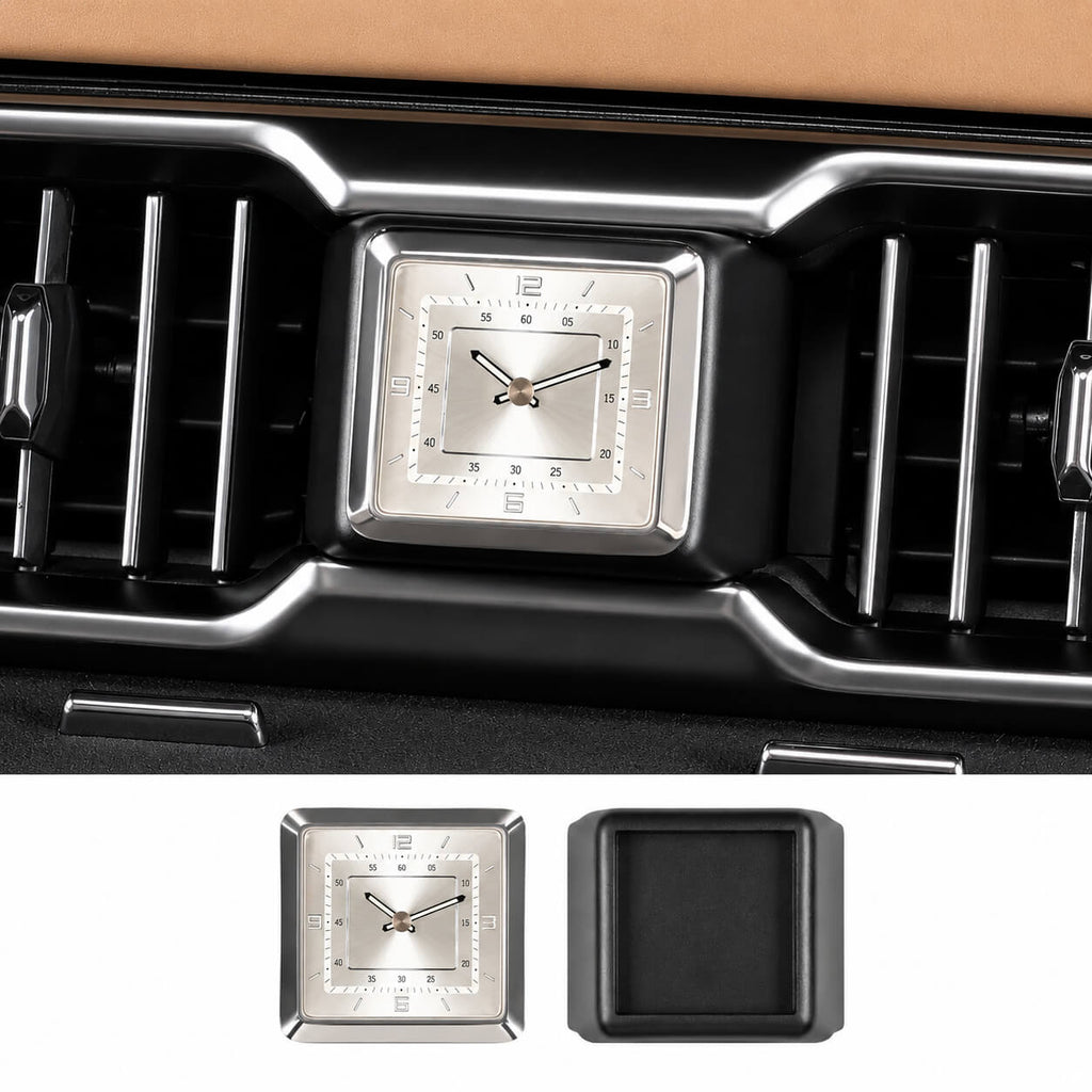 BYD Leopard 8 Denza B8 central quartz clock and air vent interior upgrade