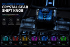 BYD Leopard 8 Denza B8 Crystal Gear Shift Knob with 7-Color Lighting
