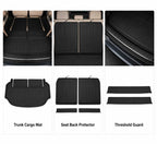 BYD Leopard 8, DENZA B8, Rear Seat Protector, Seat Back Mat, Cargo Protection, Waterproof Interior Accessories, Cargo Liner, Trunk Protection, Folded Seat Protection, SUV Accessories, BYD Accessories