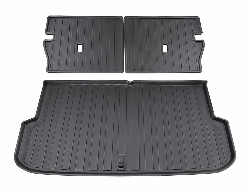 BYD Leopard Titanium 7 2025 2026 rear trunk liner TPE cargo mat 3 pcs