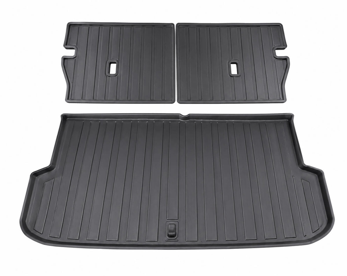 BYD Leopard Titanium 7 2025 2026 rear trunk liner TPE cargo mat 3 pcs