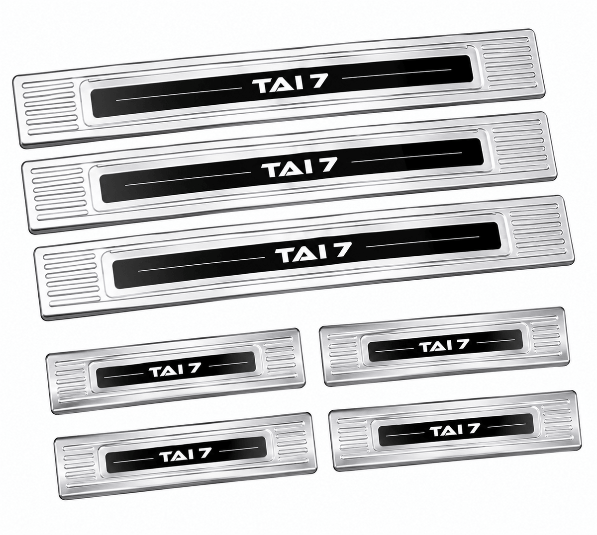 BYD Leopard Titanium 7 2025 2026 TAI 7 stainless steel door sill protector plates