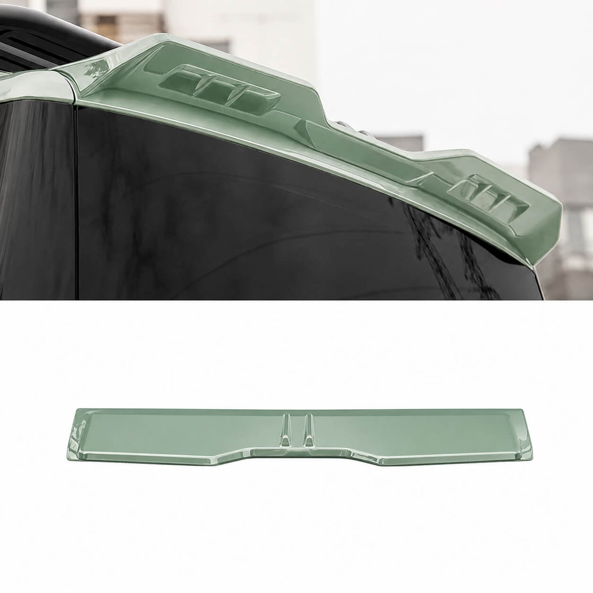 BYD Leopard Titanium 7 TI7 2025 2027 carbon look roof spoiler rear tail wing