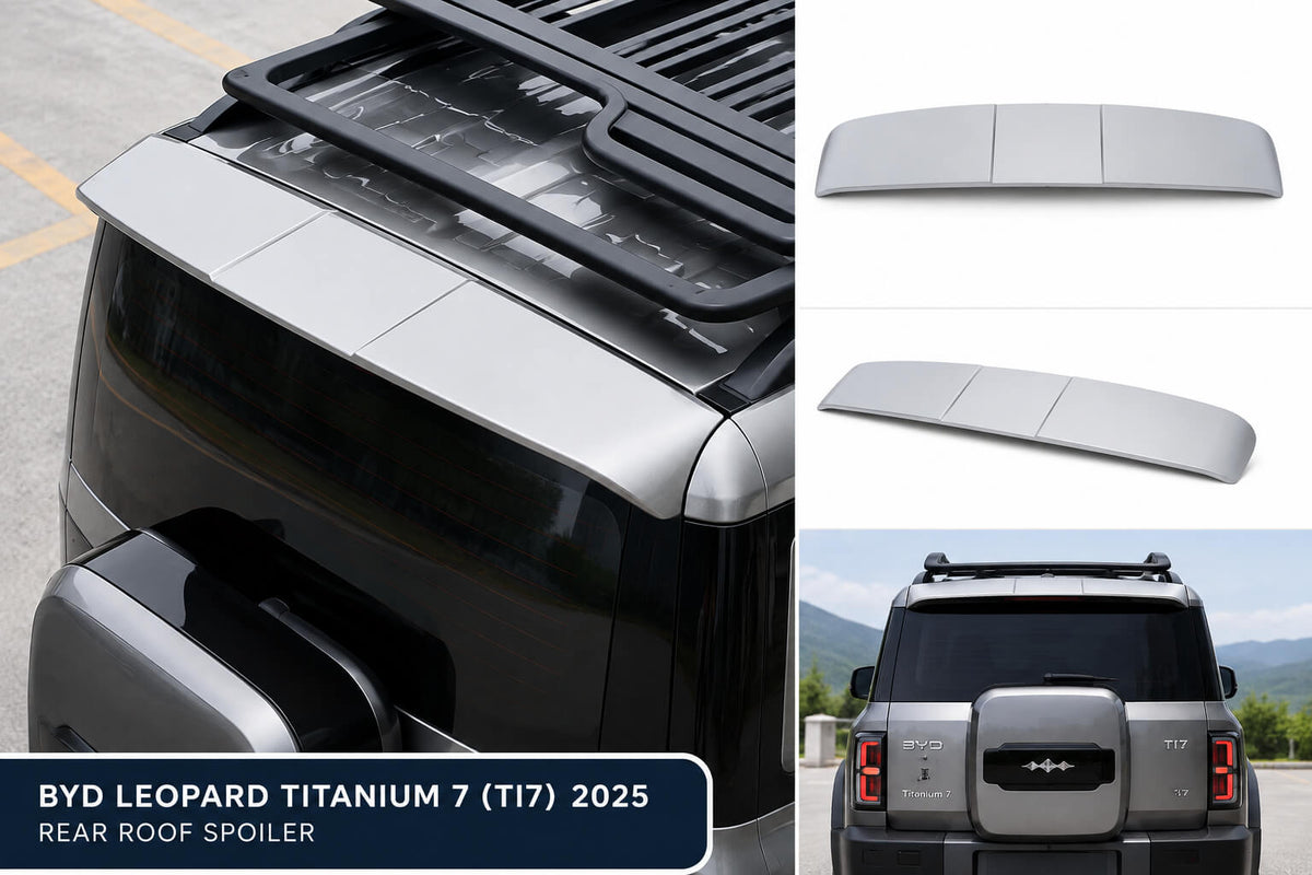 BYD Leopard Titanium 7 TI7 2025+ Rear Trunk Roof Spoiler Fixed Tail Wing