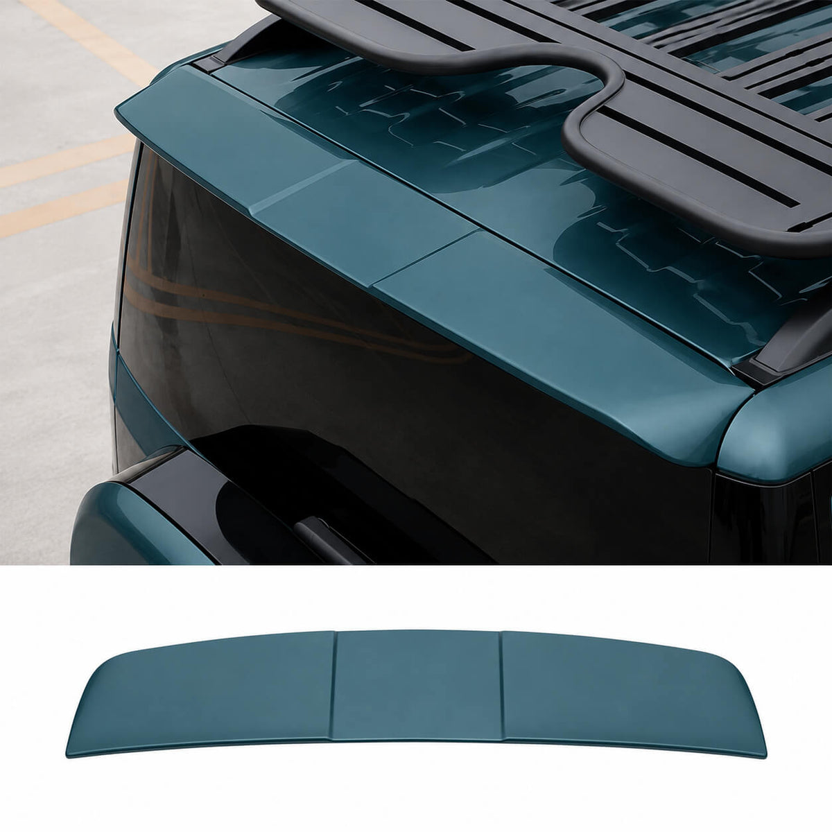 BYD Leopard Titanium 7 TI7 2025+ Rear Trunk Roof Spoiler Fixed Tail Wing