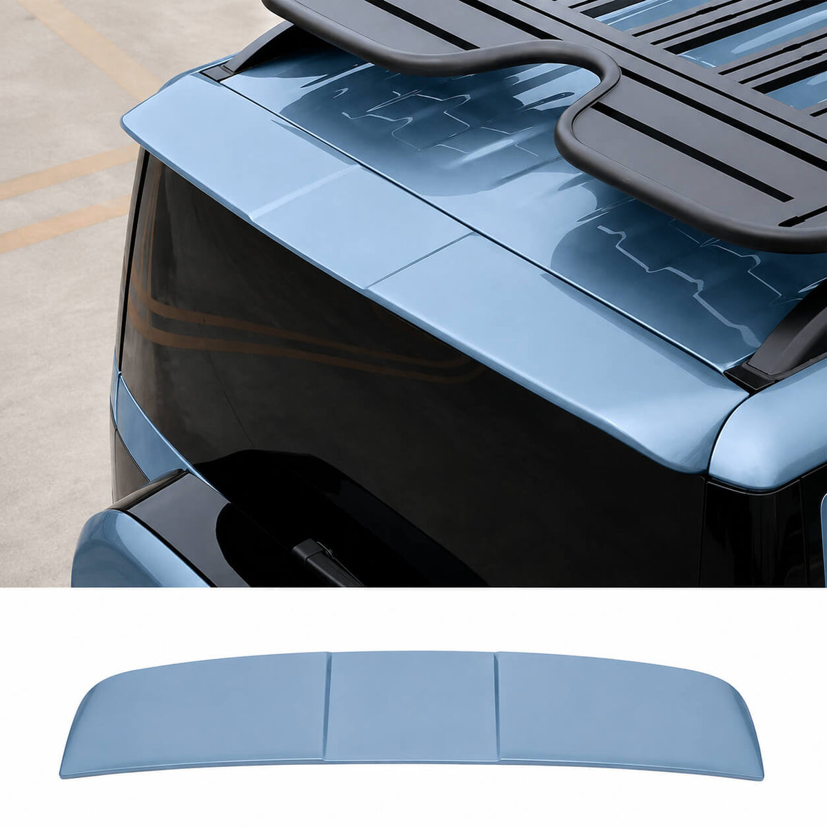 BYD Leopard Titanium 7 TI7 2025 Rear Roof Spoiler sky green
