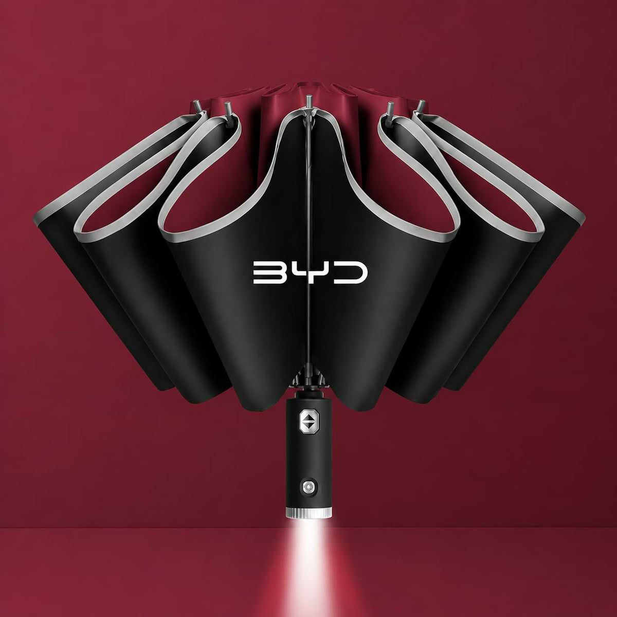 BYD Automatic Folding Umbrella | Windproof Luxury Business Umbrella
